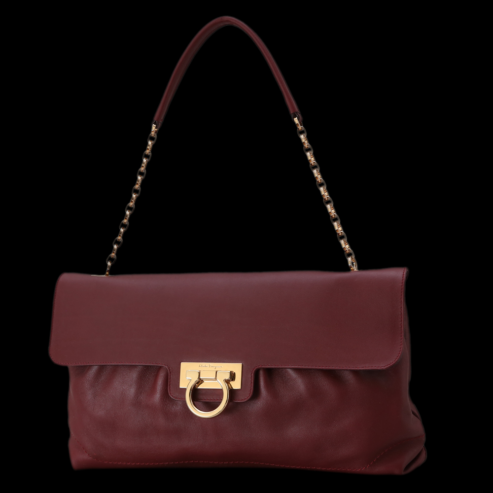 Salvatore Ferragamo(USED)페레가모 간치니 체인백